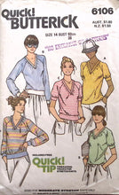 Load image into Gallery viewer, Vintage Sewing Pattern: Butterick 6106