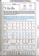 Load image into Gallery viewer, Vintage Sewing Pattern: Style 2085