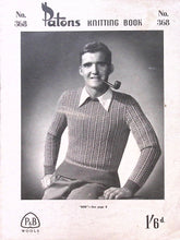 Load image into Gallery viewer, Vintage Knitting Booklet: Patons No. 368