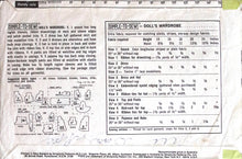 Load image into Gallery viewer, Vintage Sewing Pattern: Simplicity 5721