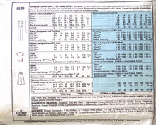Load image into Gallery viewer, Vintage Sewing Pattern: McCalls 6539