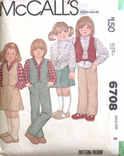 Load image into Gallery viewer, Vintage Sewing Pattern: McCalls 6708