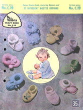 Load image into Gallery viewer, 1960's Vintage Knitting Book: Patons Bootee Book No.C19
