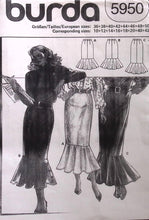 Load image into Gallery viewer, Vintage Sewing Pattern: Burda 5950