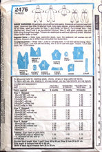 Load image into Gallery viewer, Vintage Sewing Pattern: Style 2476