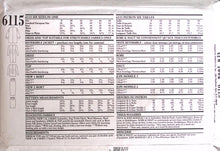 Load image into Gallery viewer, Vintage Sewing Pattern: New Look 6115