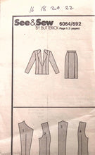 Load image into Gallery viewer, Vintage Sewing Pattern: See & Sew 6064/692