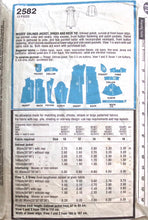 Load image into Gallery viewer, Vintage Sewing Pattern: Style 2582