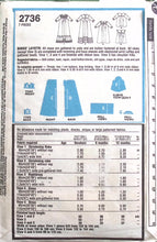 Load image into Gallery viewer, Vintage Sewing Pattern: Style 2736