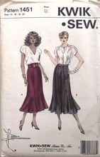 Load image into Gallery viewer, Vintage Sewiong Pattern: Kwik Sew 1451