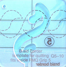 Load image into Gallery viewer, YICBOR 11pcs 3mm Thick Free Motion Quilting Template Series 5 for Domestic Sewing Machine
