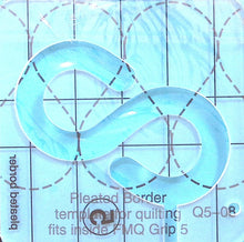 Load image into Gallery viewer, YICBOR 11pcs 3mm Thick Free Motion Quilting Template Series 5 for Domestic Sewing Machine