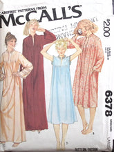Load image into Gallery viewer, Vintage Sewing Pattern: McCalls 6378