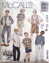 Load image into Gallery viewer, Vintage Sewing Pattern: McCalls 4917