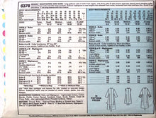 Load image into Gallery viewer, Vintage Sewing Pattern: McCalls 6378