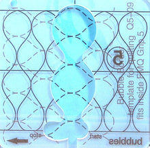 Load image into Gallery viewer, YICBOR 11pcs 3mm Thick Free Motion Quilting Template Series 5 for Domestic Sewing Machine