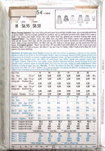 Load image into Gallery viewer, Vintage Sewing Pattern: Style 1654