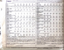 Load image into Gallery viewer, Vintage Sewing Pattern: McCalls 2037