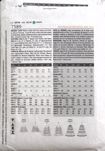 Load image into Gallery viewer, Sewing Pattern: Vogue 7589