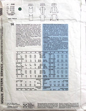 Load image into Gallery viewer, Vintage Sewing Pattern: Vogue 1860