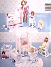 Load image into Gallery viewer, Plastic Canvas Fashion Doll Nursery by Priscilla Timm & Sandy Weyburn