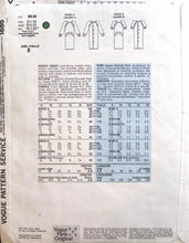 Load image into Gallery viewer, Vintage Sewing Pattern: Vogue 1886