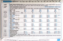 Load image into Gallery viewer, Vintage Sewing Pattern: Style 1244