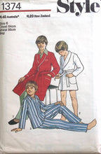 Load image into Gallery viewer, Vintage Sewing Pattern: Style 1374