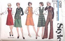 Load image into Gallery viewer, Vintage Sewing Pattern: Style 1291