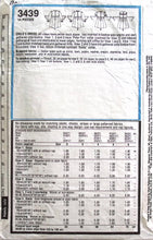 Load image into Gallery viewer, Vintage Sewing Pattern: Style 3439