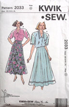 Load image into Gallery viewer, Vintage Sewing Pattern: Kwik Sew 2033
