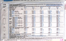 Load image into Gallery viewer, Vintage Sewing Pattern: Style 1748