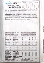 Load image into Gallery viewer, Vintage Sewing Pattern: Style 4826