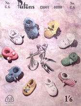Load image into Gallery viewer, Vintage Patons Knitting Book No. C6