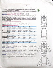 Load image into Gallery viewer, Sewing Pattern: Kwik Sew K3920
