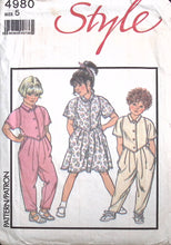 Load image into Gallery viewer, Vintage Sewing Pattern: Style 4980