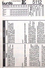 Load image into Gallery viewer, Vintage Sewing Pattern: Burda 5112