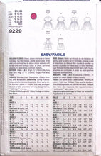 Load image into Gallery viewer, Vintage Sewing Pattern: Vogue 9229