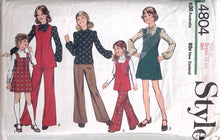 Load image into Gallery viewer, Vintage Sewing Pattern: Style 4804