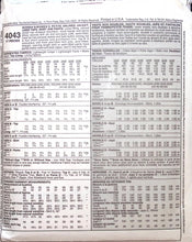 Load image into Gallery viewer, Sewing Pattern: McCalls 4043