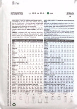 Load image into Gallery viewer, Sewing Pattern: Butterick 3860