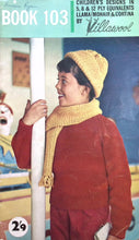 Load image into Gallery viewer, Vintage Villawool Knitting Book 103