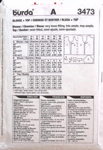 Load image into Gallery viewer, Vintage Sewing Pattern: Burda 3473
