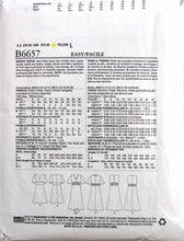 Load image into Gallery viewer, Sewing Pattern: Butterick B6657
