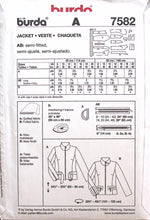 Load image into Gallery viewer, Sewing Pattern: Burda 7582