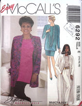 Load image into Gallery viewer, Vintage Sewing Pattern: McCalls 6292