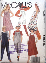Load image into Gallery viewer, Vintage Sewing Pattern: McCalls 9414