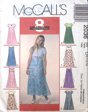 Load image into Gallery viewer, Vintage Sewing Pattern: McCalls 2036