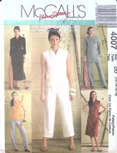 Load image into Gallery viewer, Sewing Pattern: McCalls 4007