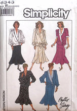 Load image into Gallery viewer, Vintage Sewing Pattern: Simplicity 8343